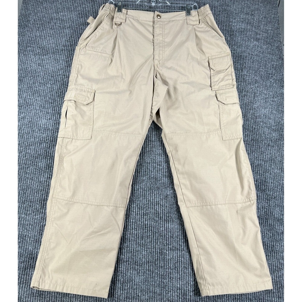 5.11 Tactical Pants Mens 38x30 Khaki Cargo Utility Workwear Military Police